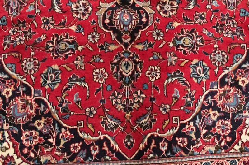 Perserteppich - Keshan 190 x 310 cm - rot