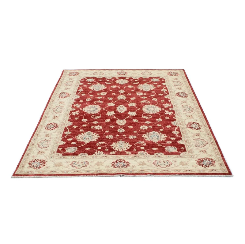 Ziegler Teppich 147 x 198 cm - dunkelrot
