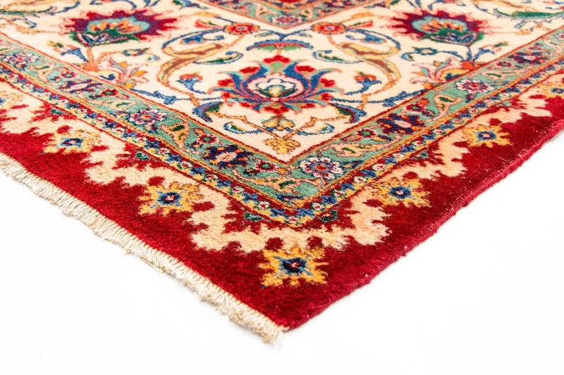 Perserteppich - Täbriz 212 x 410 cm - rot