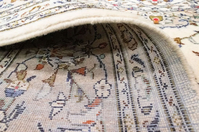Perserteppich - Keshan 194 x 298 cm - beige