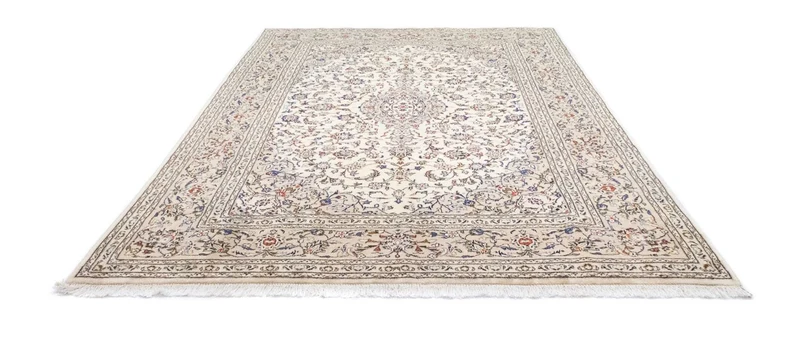 Perserteppich - Keshan 194 x 298 cm - beige