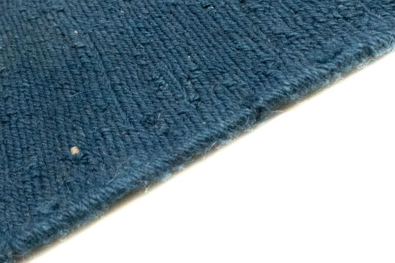 Gabbeh Teppich - Perser 214 x 270 cm - seeblau