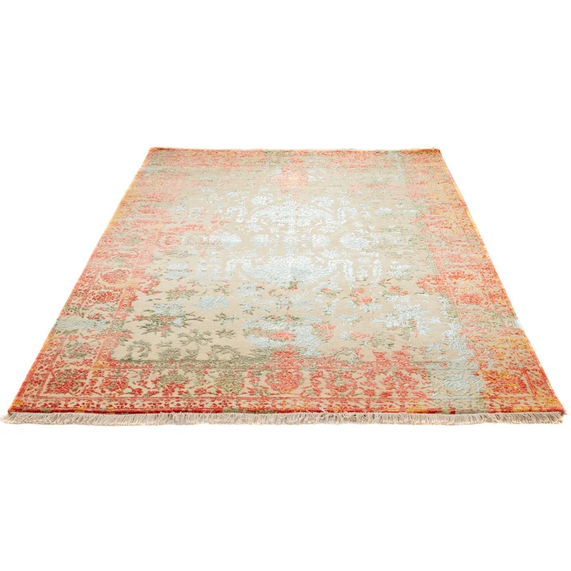 Designer Teppich 155 x 195 cm Teppichbrücke