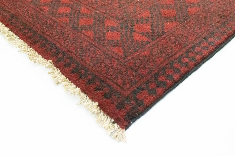 Afghan Teppich - Filpa 256 x 345 cm - dunkelrot