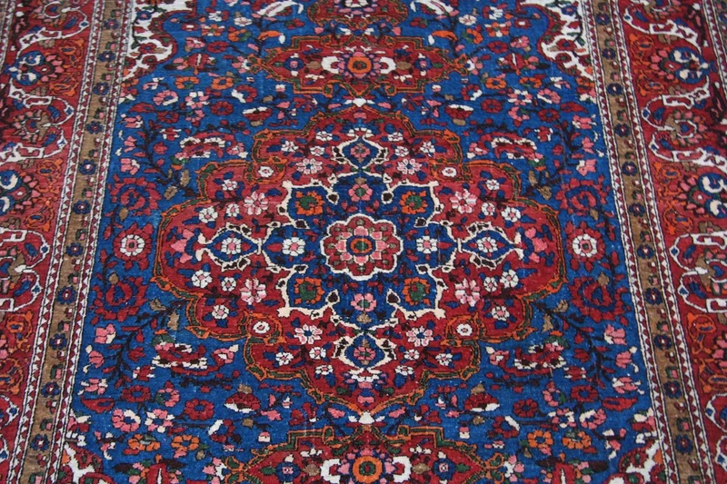Perserteppich - Nomadic 143 x 203 cm - blau
