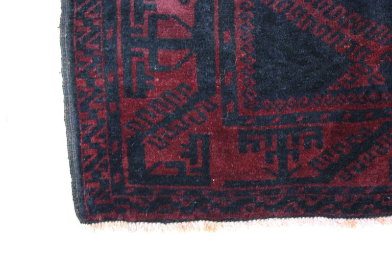 Belutsch Teppich 136 x 270 cm - blau