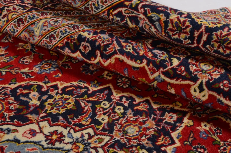 Perserteppich - Keshan 241 x 336 cm - rot