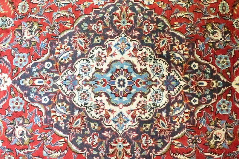 Perserteppich - Keshan 280 x 384 cm - rot