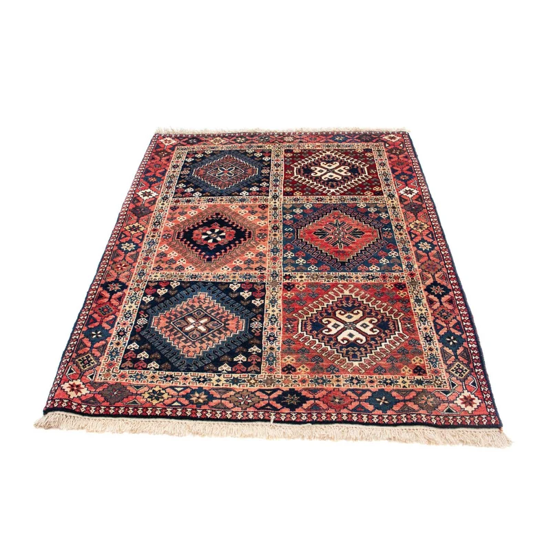 Perserteppich - Nomadic 107 x 152 cm - hellrot