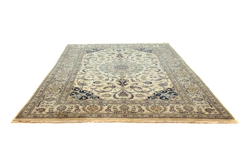 Perserteppich - Nain 239 x 339 cm - naturweiß