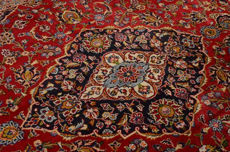 Perserteppich - Keshan 246 x 342 cm - rot