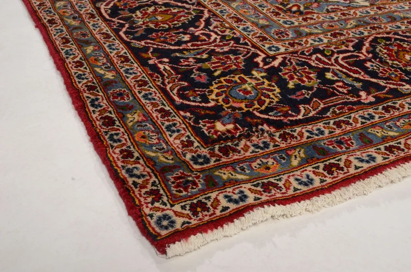 Perserteppich - Keshan 246 x 342 cm - rot