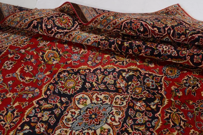 Perserteppich - Keshan 246 x 342 cm - rot