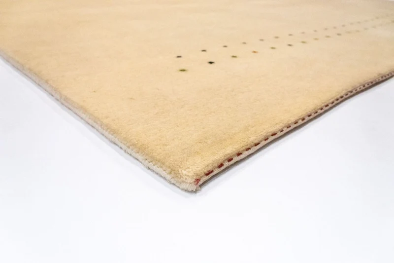 Gabbeh Teppich - Loribaft Indus 175 x 238 cm - beige