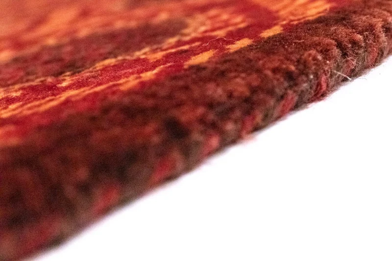 Gabbeh Teppich - Loribaft Indus 172 x 242 cm - rot