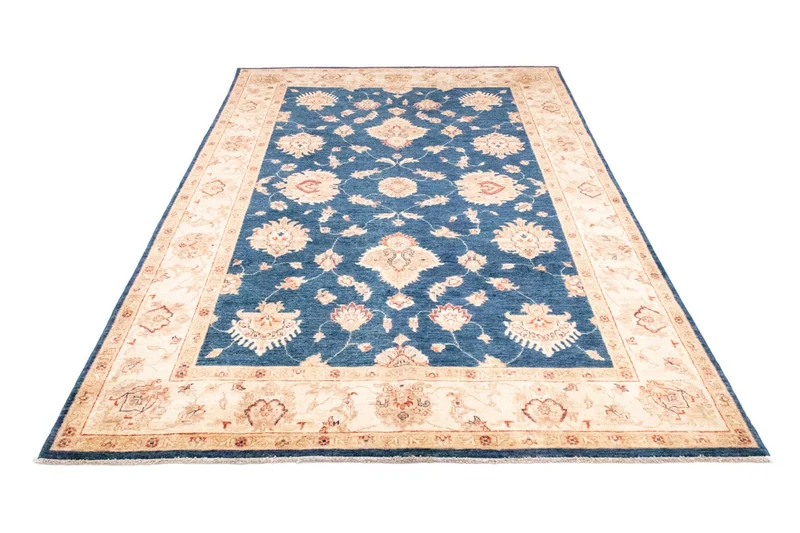 Ziegler Teppich 167 x 263 cm - blau