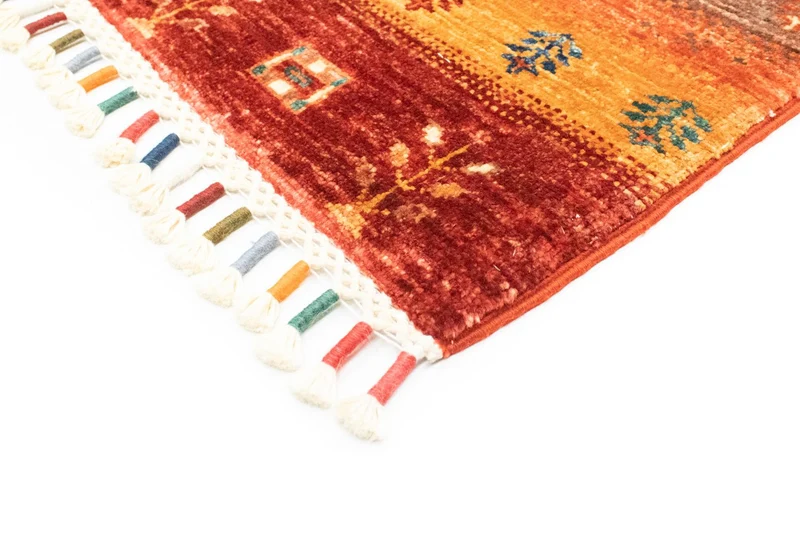 Gabbeh Teppich - Loribaft Indus 150 x 200 cm - mehrfarbig