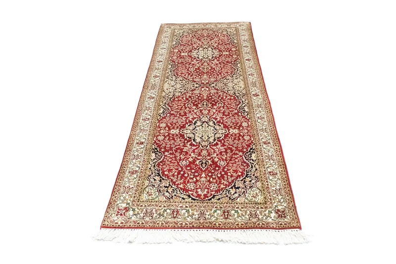 Seidenteppich - Kaschmir Seide 80 x 237 cm Teppich Läufer