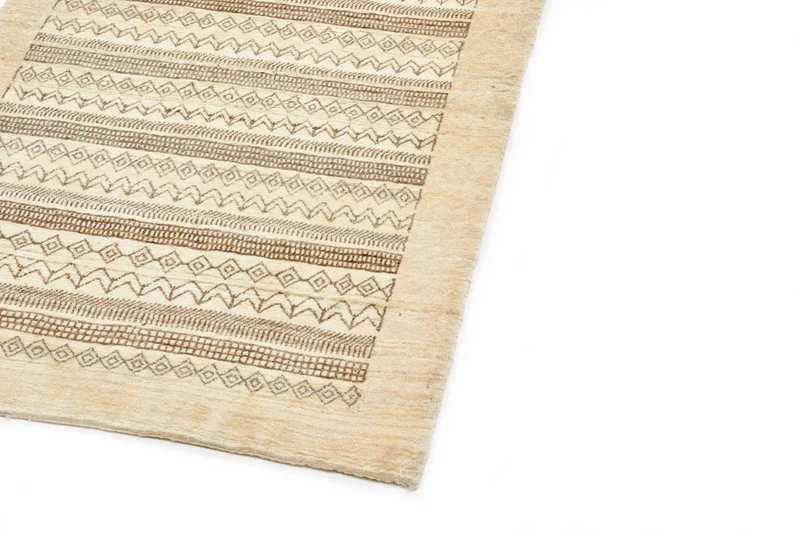 Loribaft Teppich Perser 85x297cm - Orientteppich - sand