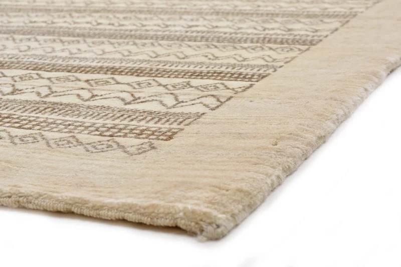 Loribaft Teppich Perser 85x297cm - Orientteppich - sand