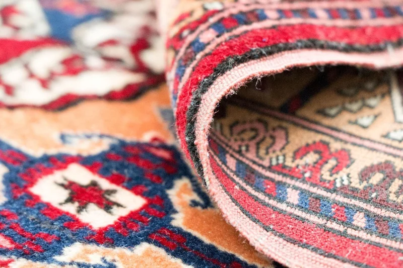 Buchara Teppich 120x170cm - Orientteppich - lachs