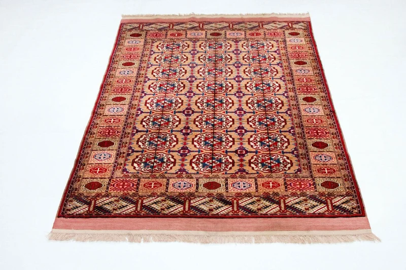 Buchara Teppich 120x170cm - Orientteppich - lachs