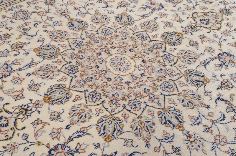 Perserteppich - Keshan 250 x 344 cm - beige