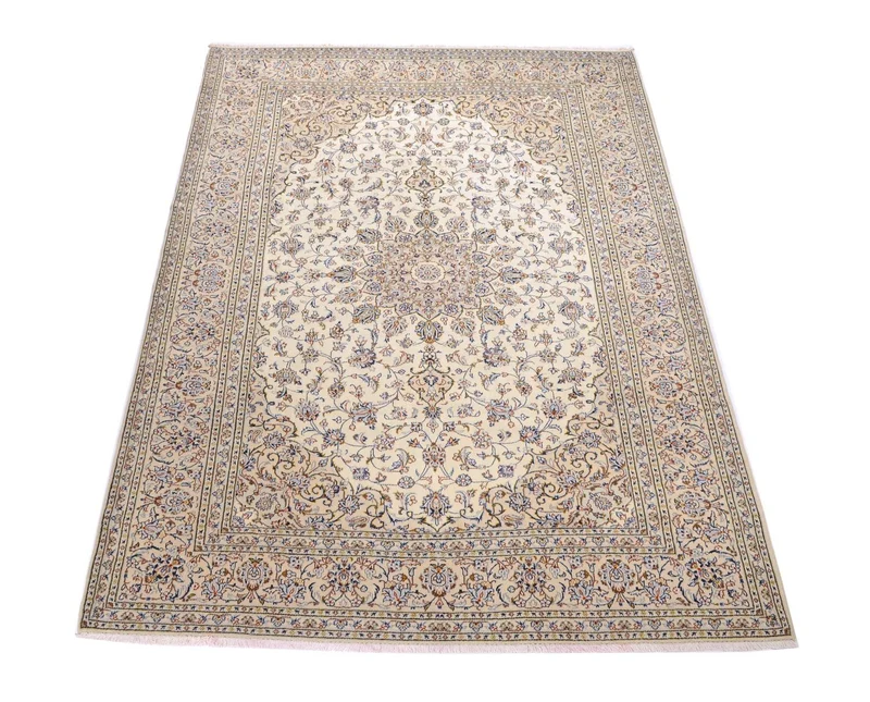 Perserteppich - Keshan 250 x 344 cm - beige