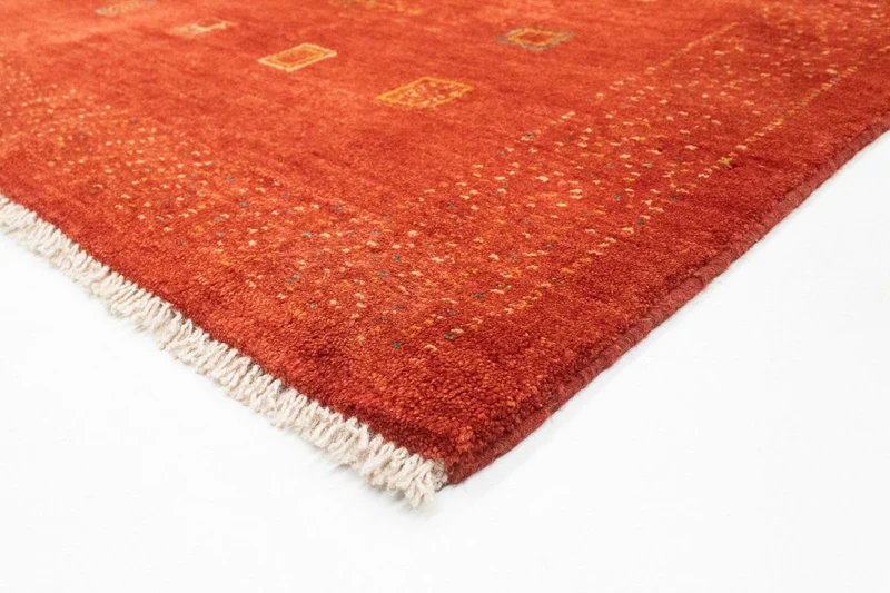 Gabbeh Teppich - Perser 150 x 190 cm - rot