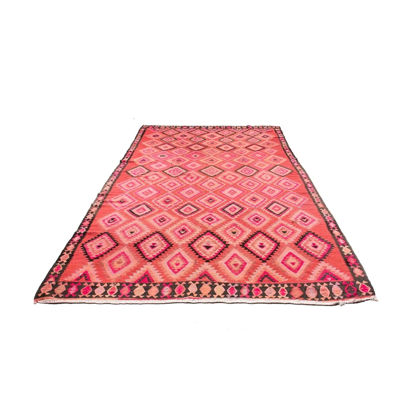Kelim Teppich - Old 195 x 350 cm - mehrfarbig