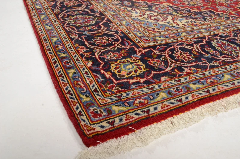Perserteppich - Keshan 202 x 305 cm - rot