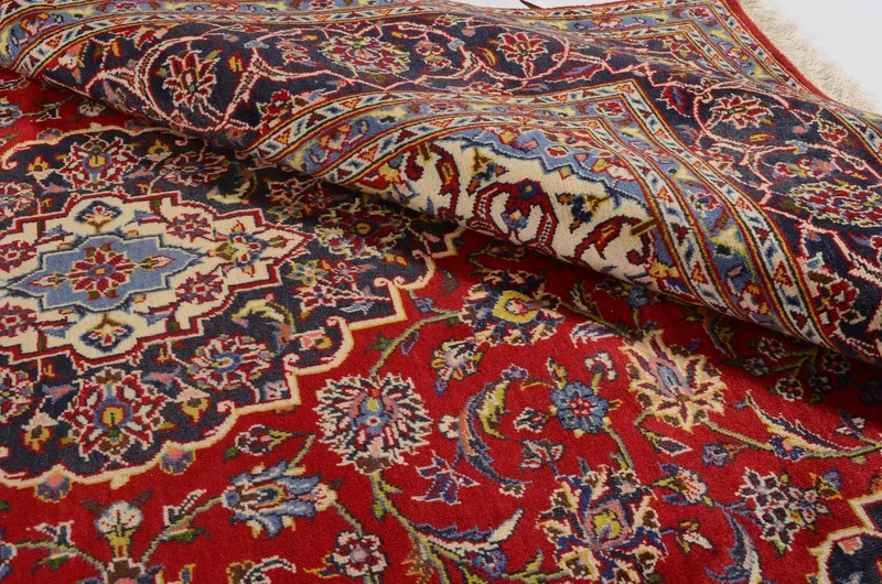 Perserteppich - Keshan 202 x 305 cm - rot