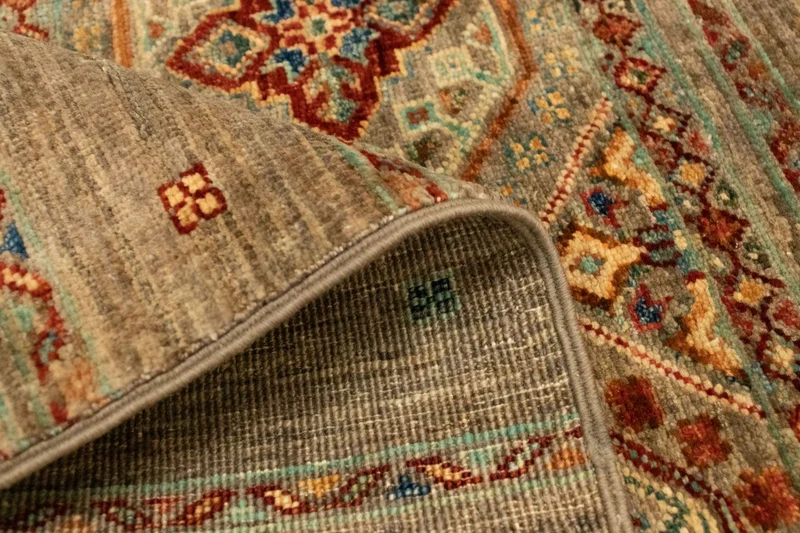 Ziegler Teppich - Modern 74 x 124 cm - dunkelbraun