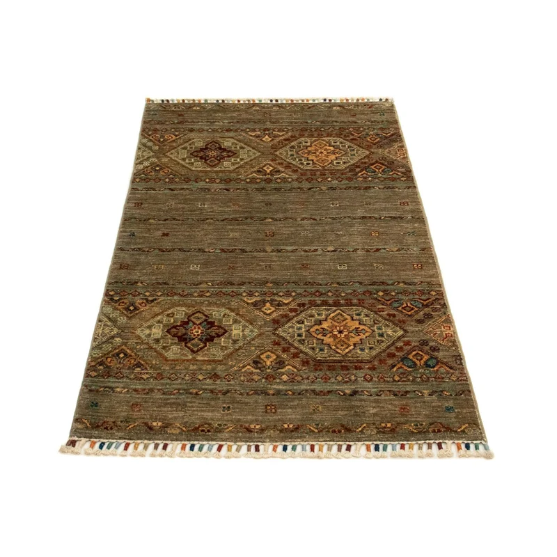 Ziegler Teppich - Modern 74 x 124 cm - dunkelbraun