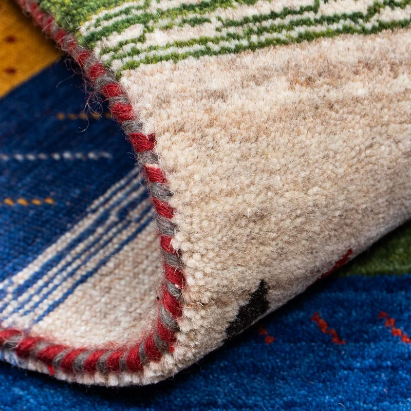 Gabbeh Teppich - Loribaft Indus 144 x 200 cm - mehrfarbig