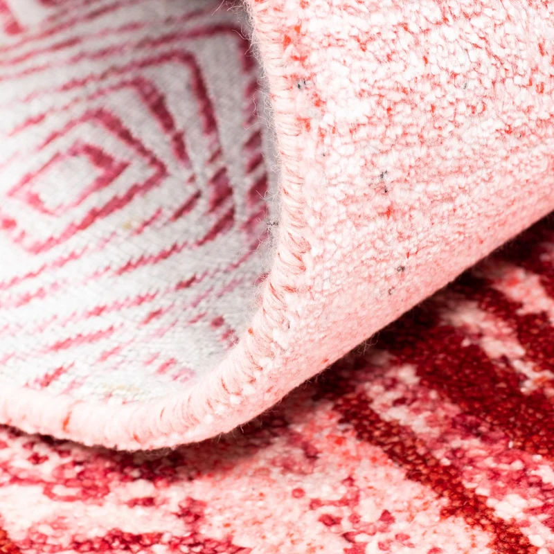 Designer Teppich 170 x 240 cm - rosa
