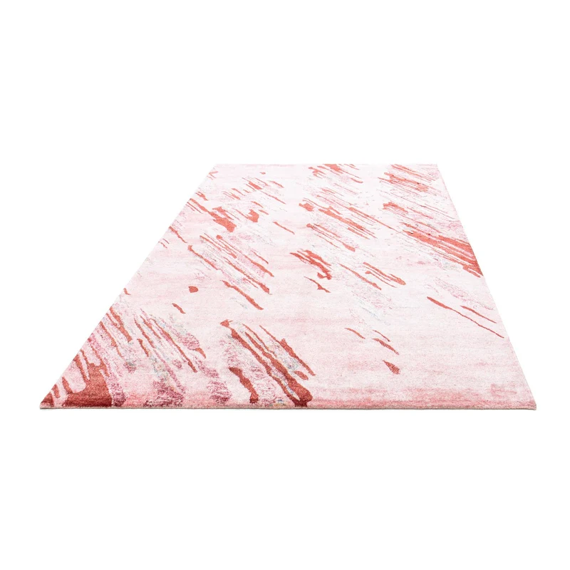 Designer Teppich 170 x 240 cm - rosa