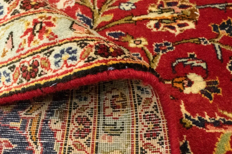 Perserteppich - Keshan 207 x 346 cm - rot