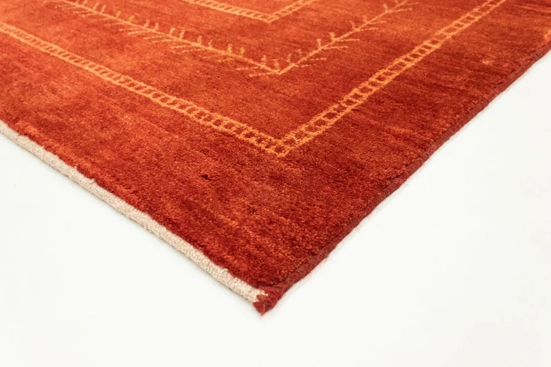 Gabbeh Teppich - Perser 123 x 178 cm - rot