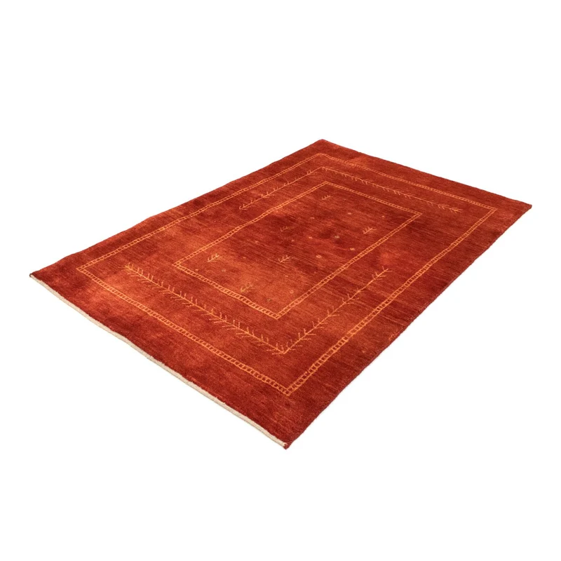 Gabbeh Teppich - Perser 123 x 178 cm - rot