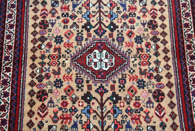 Perserteppich - Nomadic 69 x 155 cm - rot