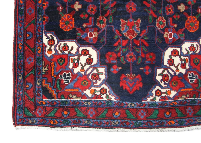 Perserteppich - Nomadic 118 x 525 cm - blau