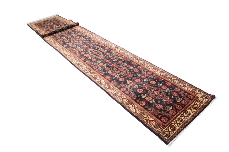 Perserteppich - Nomadic 86 x 508 cm - blau