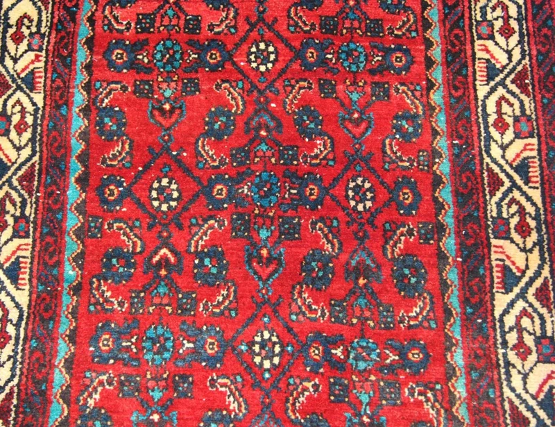 Perserteppich - Nomadic 86 x 500 cm - rot