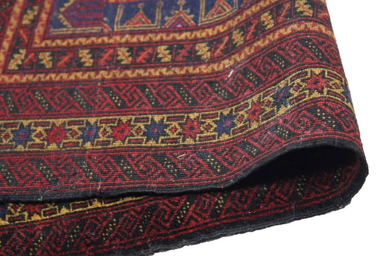 Afghan Teppich 95 x 152 cm - rot