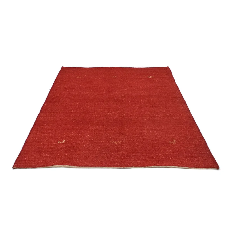 Gabbeh Teppich - Perser 147 x 195 cm - rot