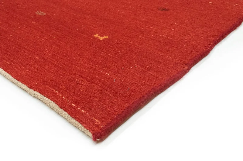 Gabbeh Teppich - Perser 138 x 208 cm - rot