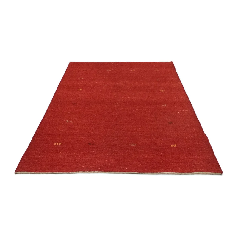 Gabbeh Teppich - Perser 138 x 208 cm - rot