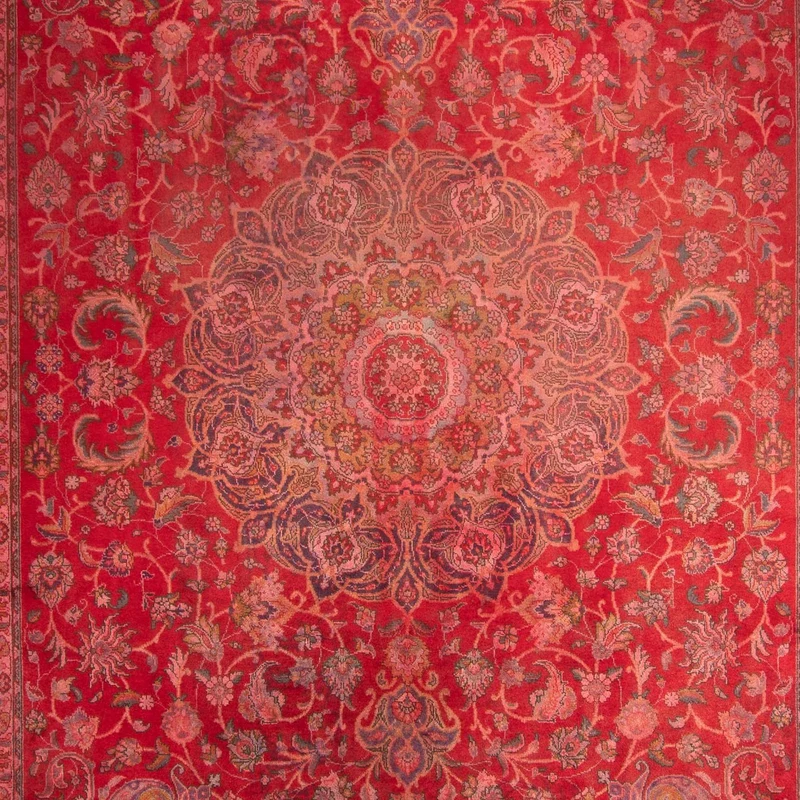 Orientteppich 295 x 399 cm - dunkelrot