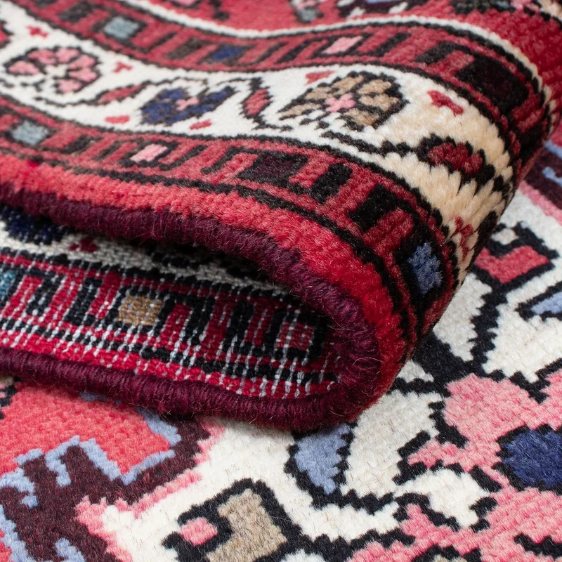 Perserteppich - Nomadic 78 x 323 cm - dunkelrot